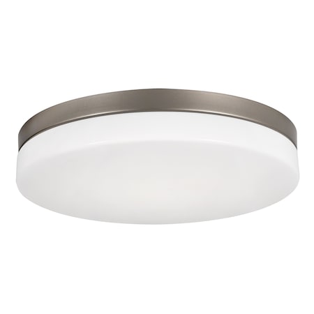 Afx Oscar Flush Mount - Satin Nickel - 13.75" W OSCF14LAJD1SN